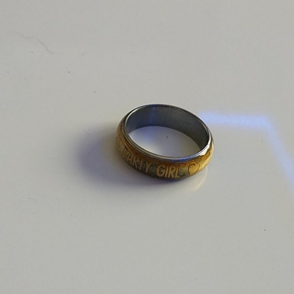 1 fidget ring and a ring that says party girl - Picture 3 of 4